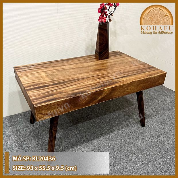 MẶT BÀN DÀI GỖ ME TÂY KL20436