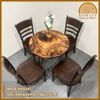 BỘ BÀN TRÒN 4 GHẾ KR20241