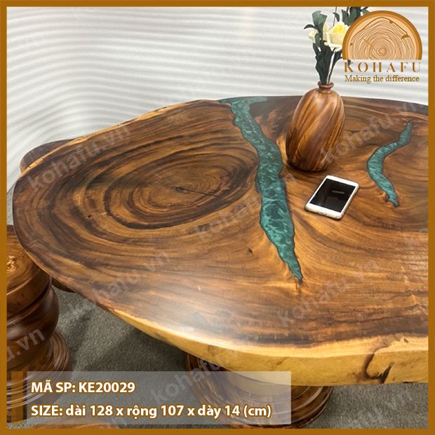 Round Epoxy Table KE20029