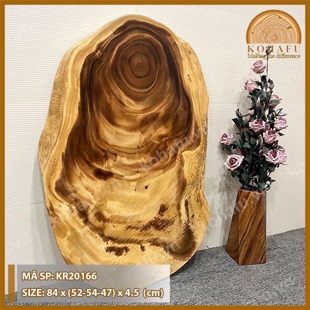 MẶT BÀN TRÒN GỖ ME TÂY KR20166