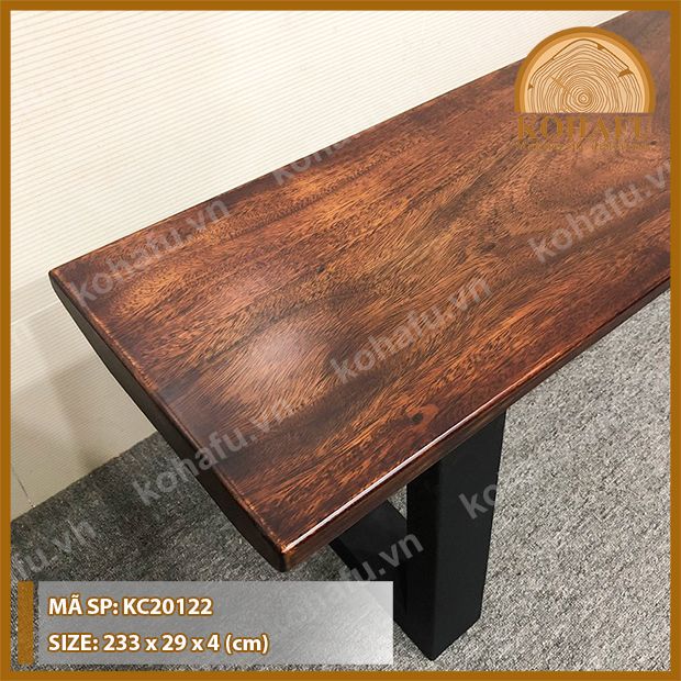 MẶT BĂNG GHẾ GỖ ME TÂY KC20122