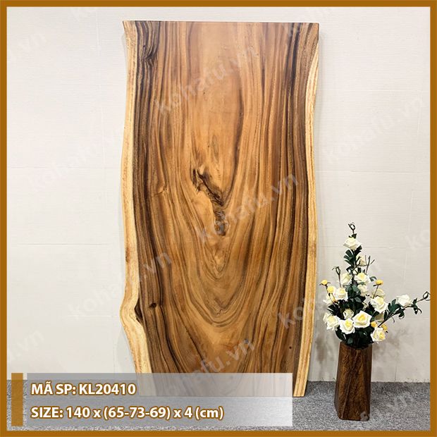 MẶT BÀN DÀI GỖ ME TÂY KL20410