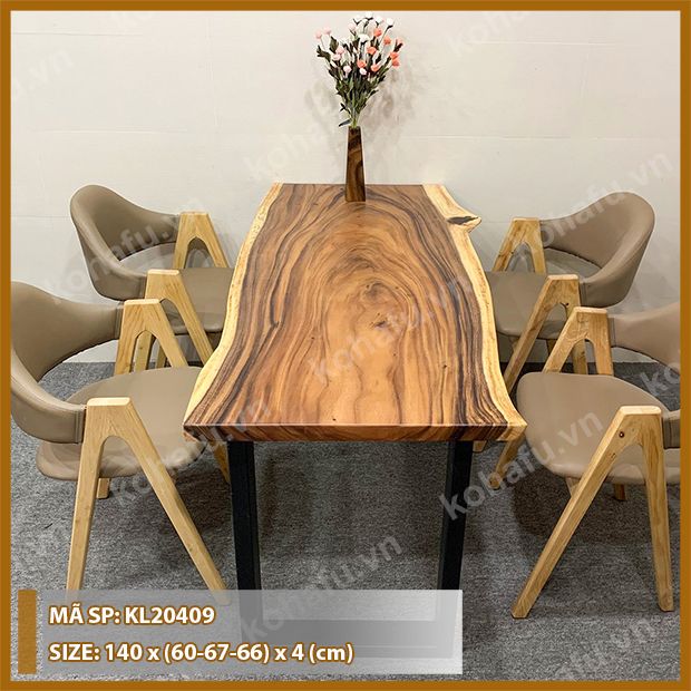 MẶT BÀN DÀI GỖ ME TÂY KL20409