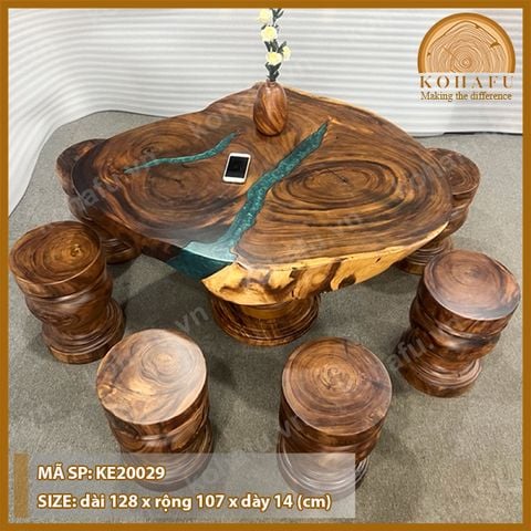 Round Epoxy Table KE20029