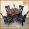 MẶT BÀN TRÒN GỖ ME TÂY KR20218