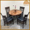 MẶT BÀN TRÒN GỖ ME TÂY KR20216