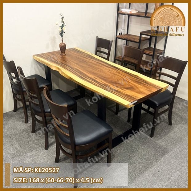 MẶT BÀN DÀI GỖ ME TÂY KL20527