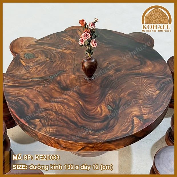 Round Epoxy Table KE20033