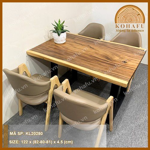 MẶT BÀN DÀI GỖ ME TÂY KL20280