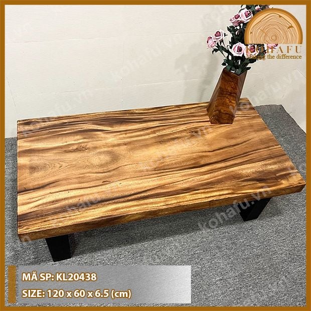 MẶT BÀN DÀI GỖ ME TÂY KL20438