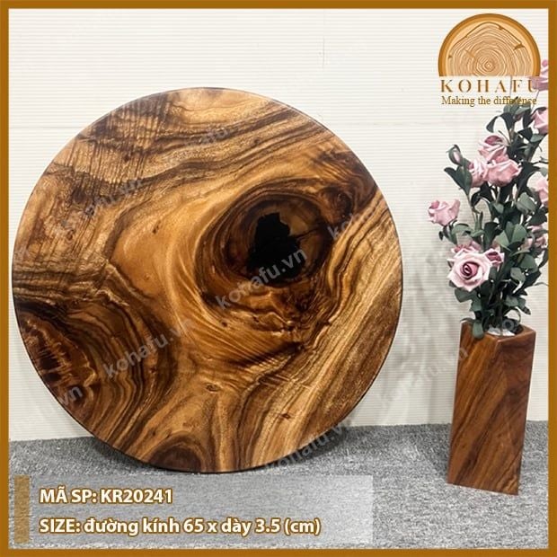 BỘ BÀN TRÒN 4 GHẾ KR20241
