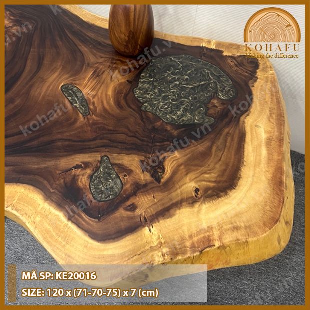 Bàn tròn Epoxy KE20016