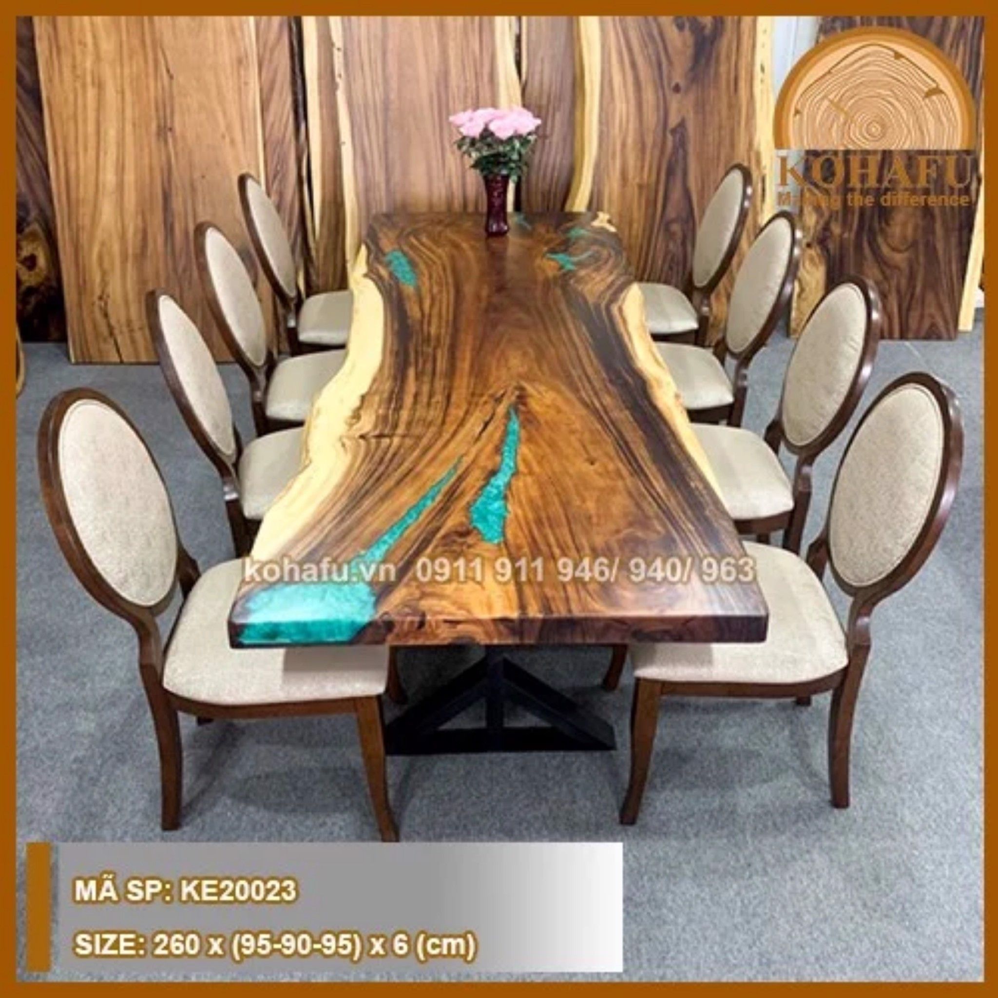 Long Epoxy Table KE20023