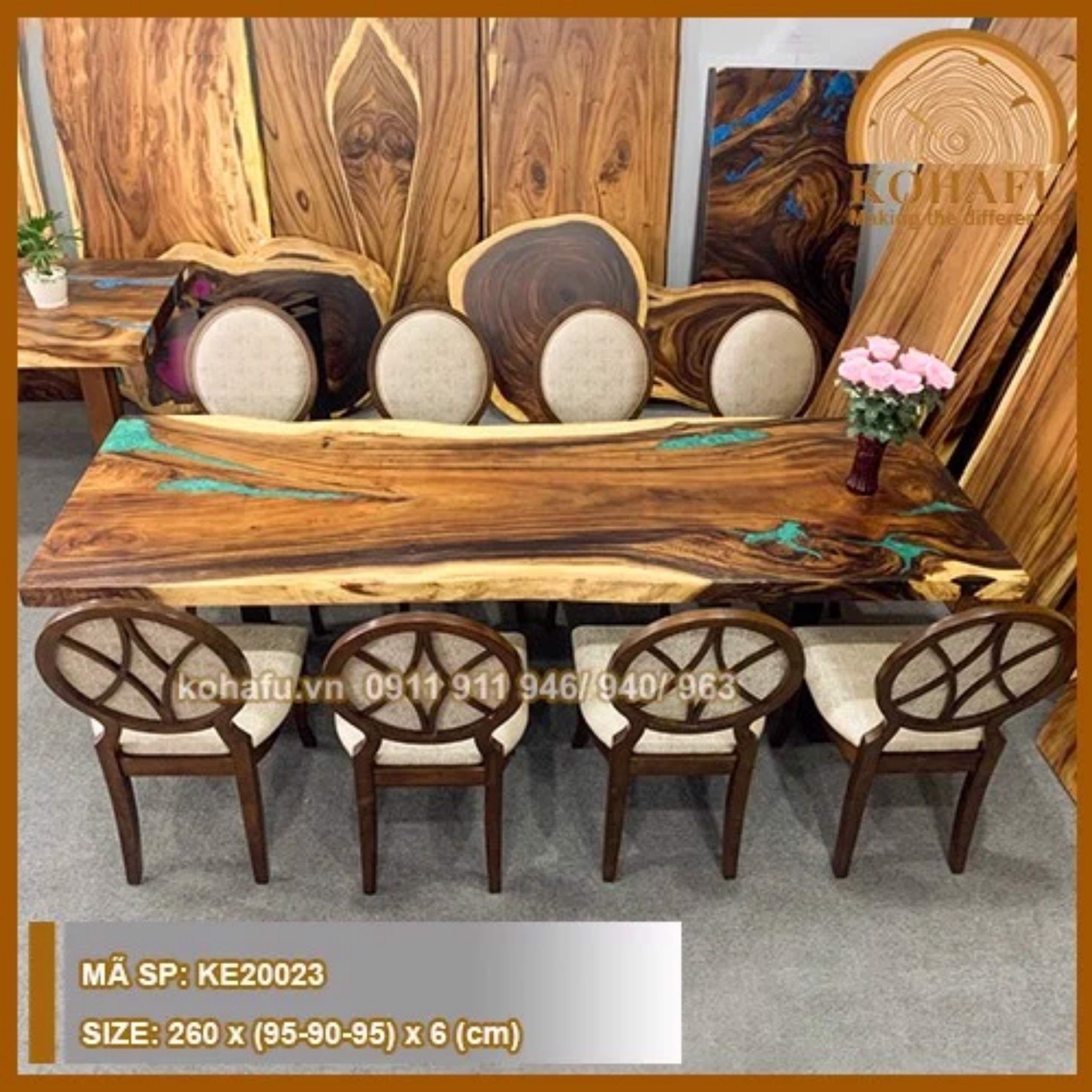 Long Epoxy Table KE20023