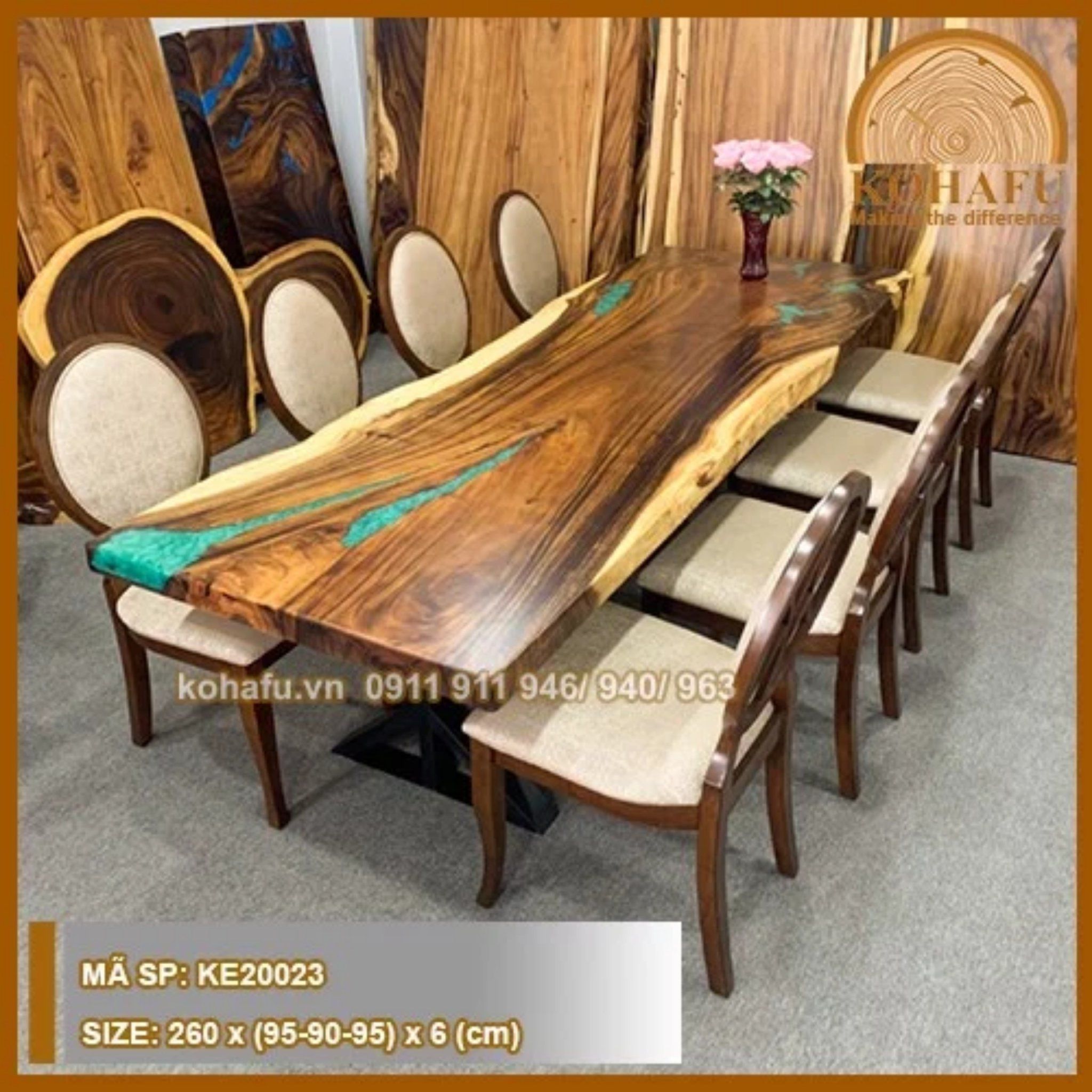 Long Epoxy Table KE20023