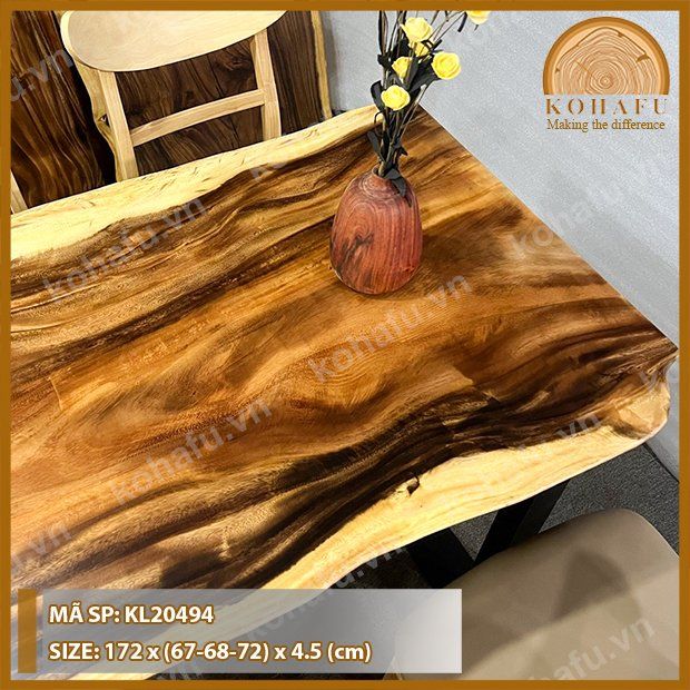 BỘ BÀN DÀI 6 GHẾ KL20494