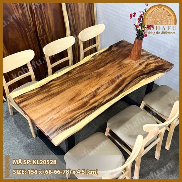 BỘ BÀN DÀI 6 GHẾ KL20528