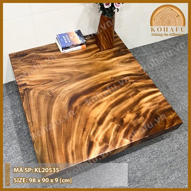 MẶT BÀN DÀI GỖ ME TÂY KL20535