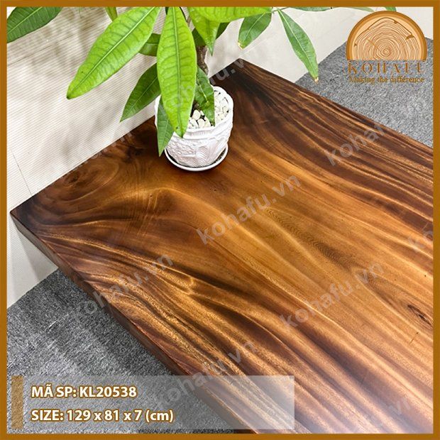 MẶT BÀN DÀI GỖ ME TÂY KL20538