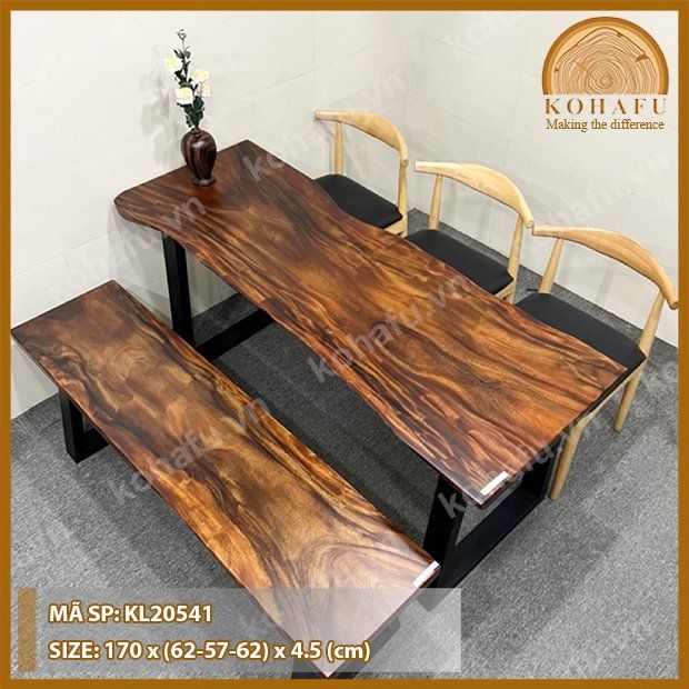 BỘ BÀN DÀI 6 GHẾ KL20541