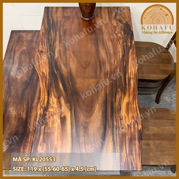 BỘ BÀN DÀI 4 GHẾ KL20553