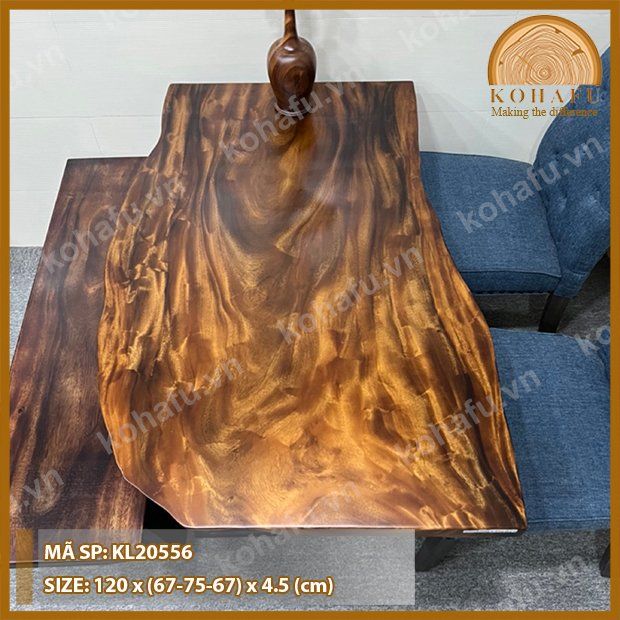 MẶT BÀN DÀI GỖ ME TÂY KL20556