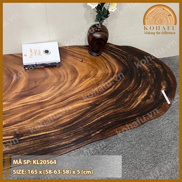 MẶT BÀN DÀI GỖ ME TÂY KL20564