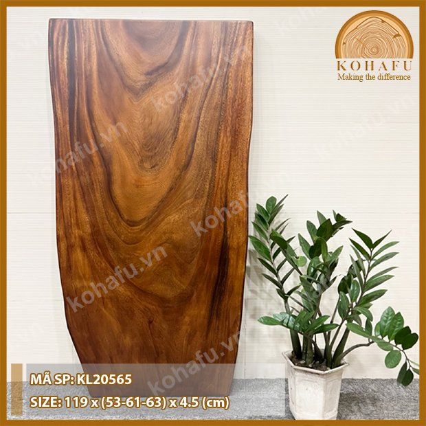 MẶT BÀN DÀI GỖ ME TÂY KL20565