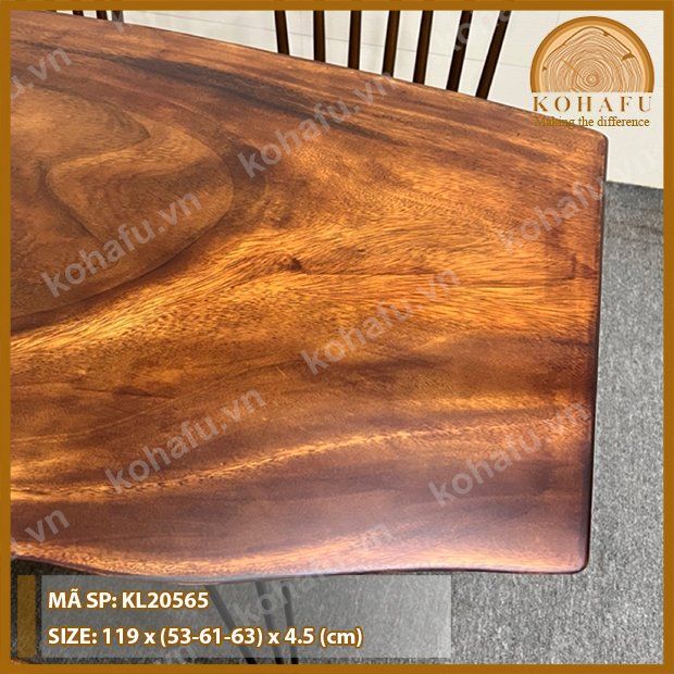 MẶT BÀN DÀI GỖ ME TÂY KL20565