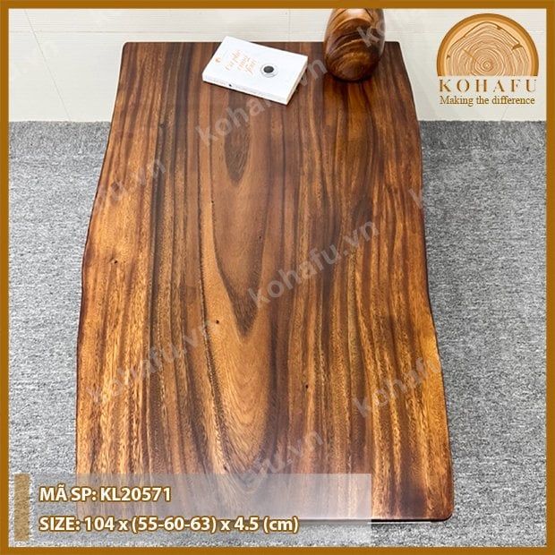 MẶT BÀN DÀI GỖ ME TÂY KL20571