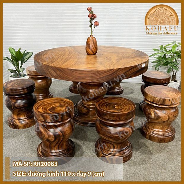 Round Saman Table KR20083