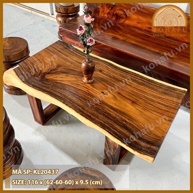 MẶT BÀN DÀI GỖ ME TÂY KL20437