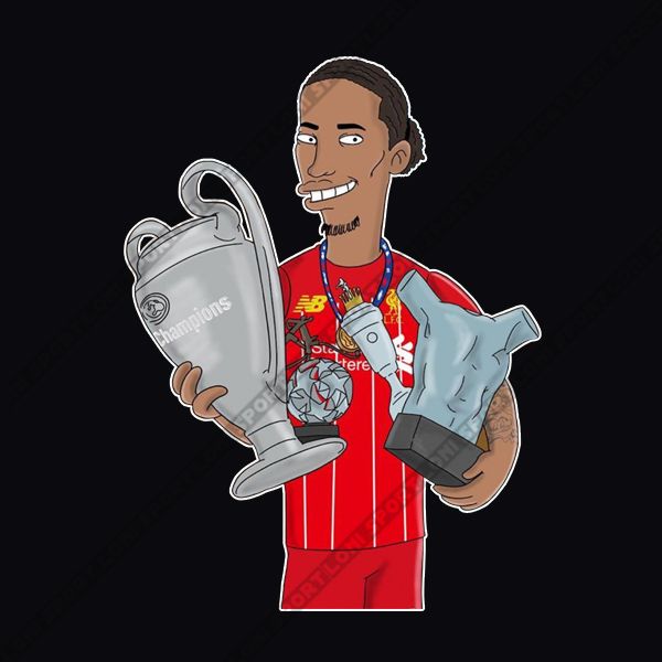 Áo thun Virgil Van Dijk Áo thun Virgil Van Dijk