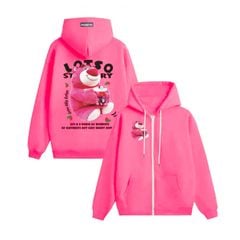 Áo khoác gấu dâu