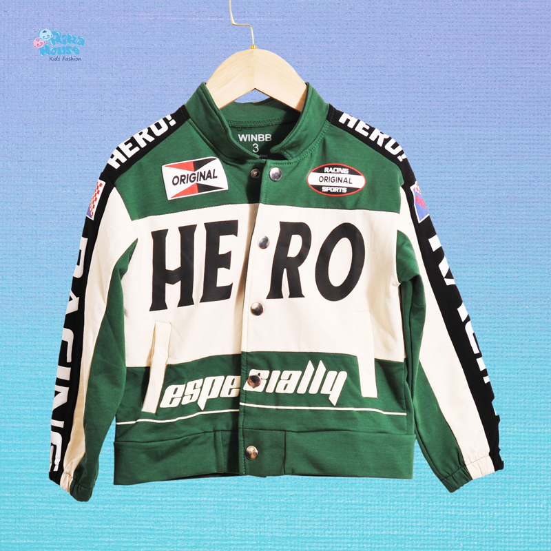 Áo khoác bé trai Hero