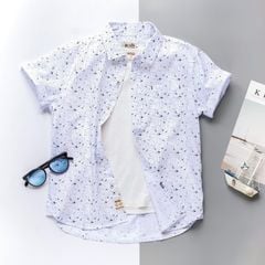 Áo sơ mi bé trai họa tiết máy bay