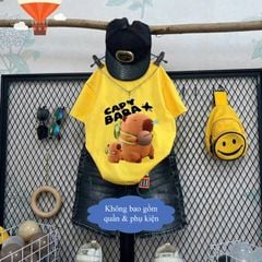 Áo thun bé trai Capybara