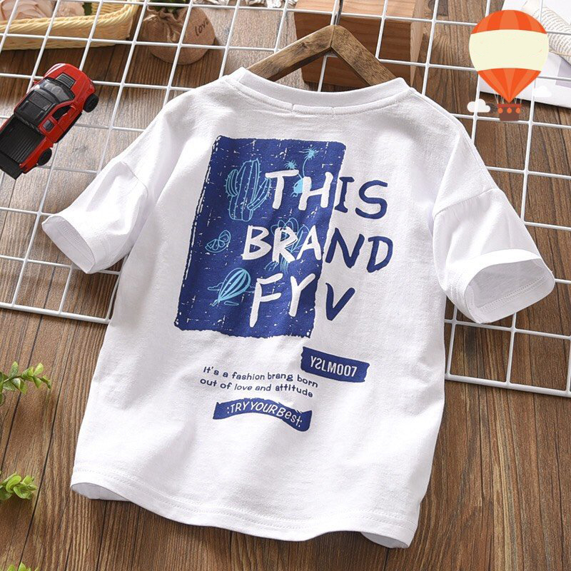 Áo thun bé trai chữ This Brand FYV