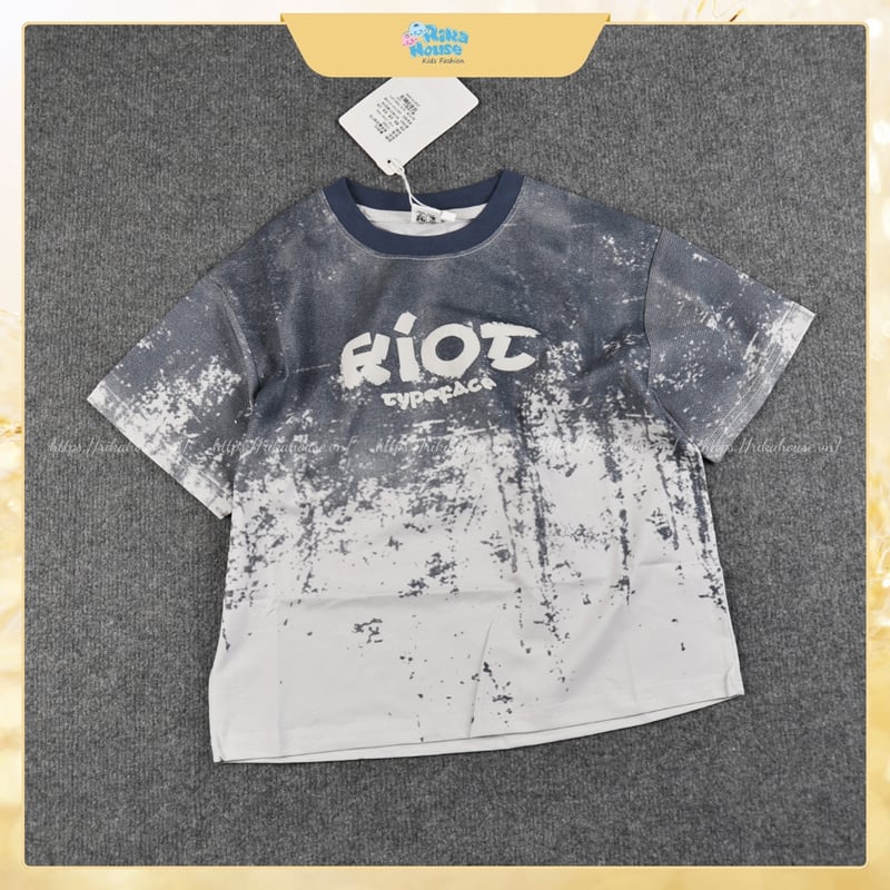 Áo thun Quảng Châu in chữ FIO