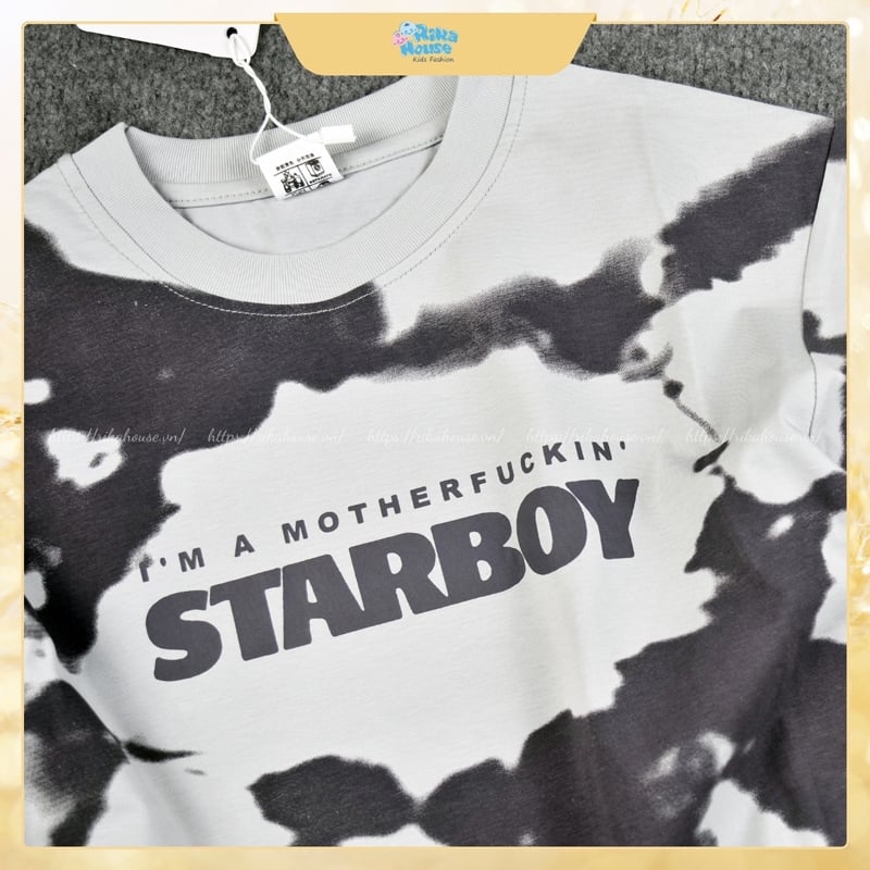 Áo thun Quảng Châu in chữ STARBOY
