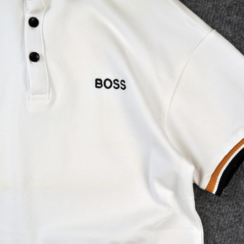 Áo thun quảng châu cổ trụ BOSS