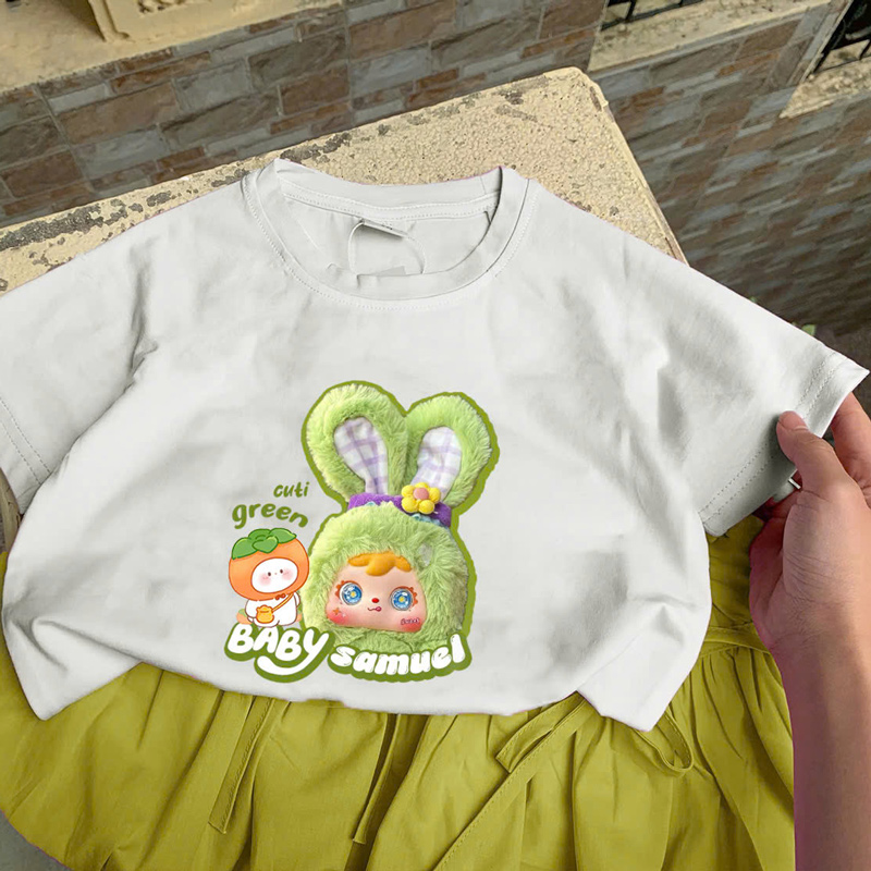 Bộ chân váy bí bé gái Baby Three