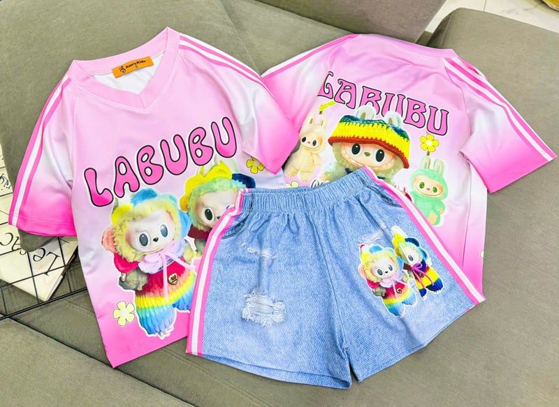Bộ đùi thun lạnh bé gái (lô 1)