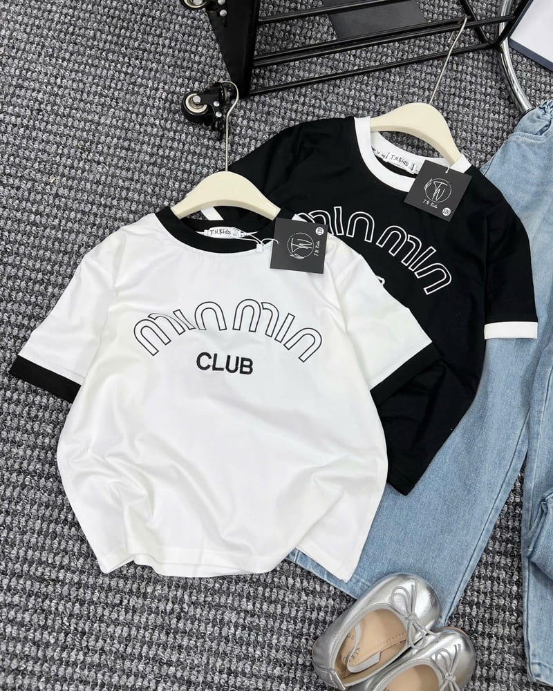 Bộ jean dài bé gái Miu Miu