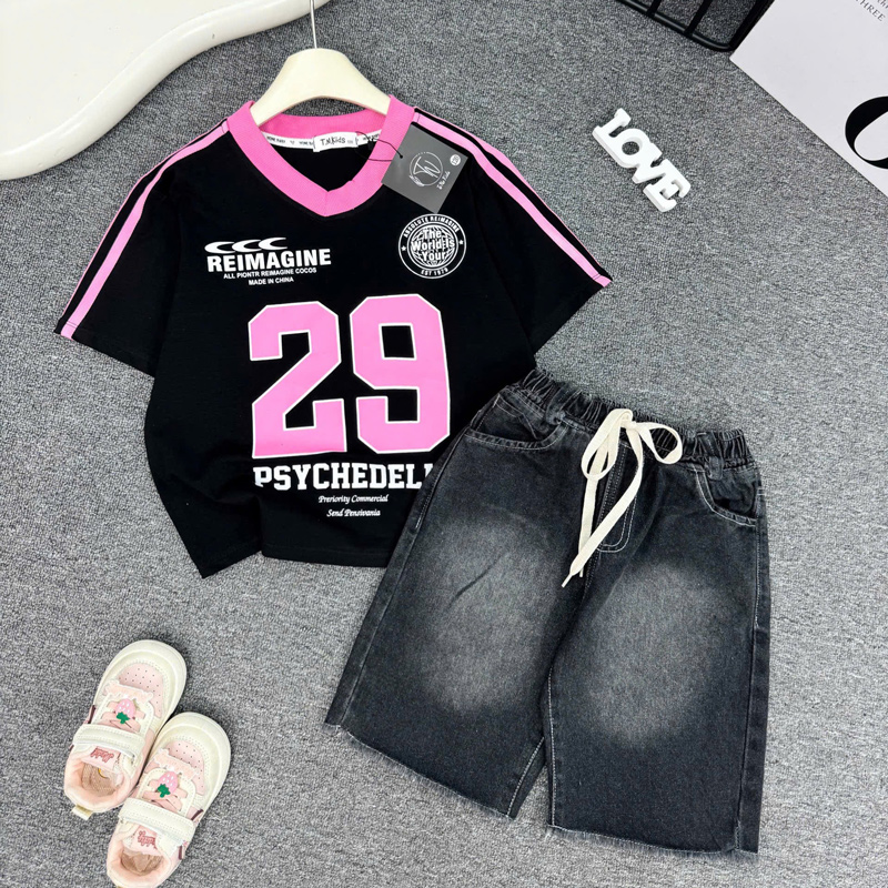 Bộ jean ngố bé gái số 29