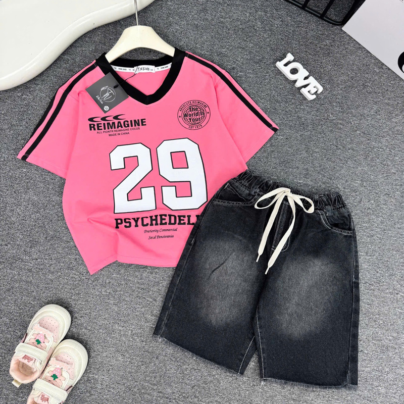 Bộ jean ngố bé gái số 29