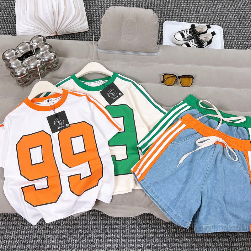 Bộ short jean bé gái số 99
