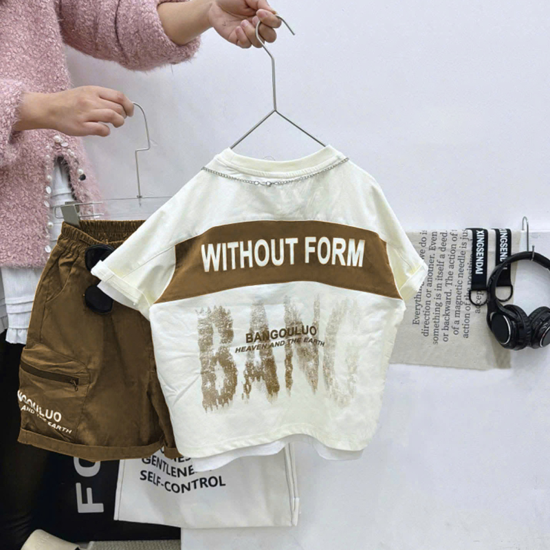 Bộ thun bé trai túi hộp FROM