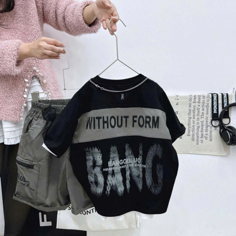 Bộ thun bé trai túi hộp FROM