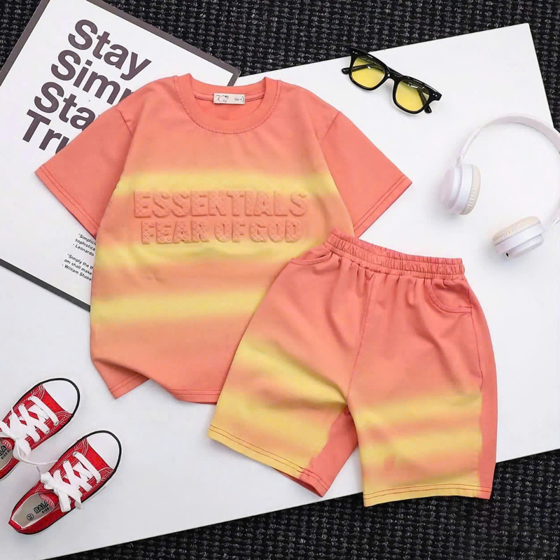 Bộ thun loang dập nổi Essentials